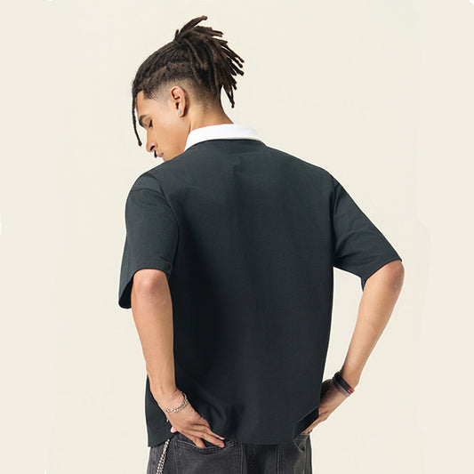 Minimalist Everyday Soft Knit Casual Tee
