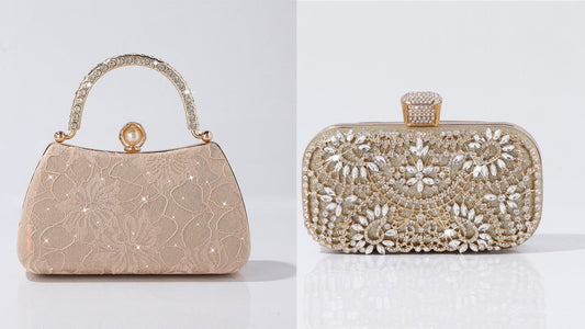 Lace Evening Bags vs Crystal Clutches