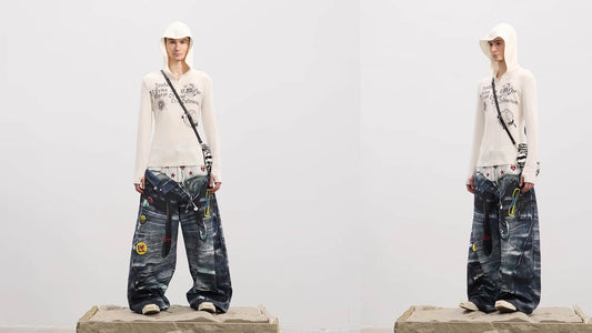 From 2000s MTV to 2026 Streets: Why Men's Y2K 3D Graphic Print Baggy Jeans Are Back to Stay