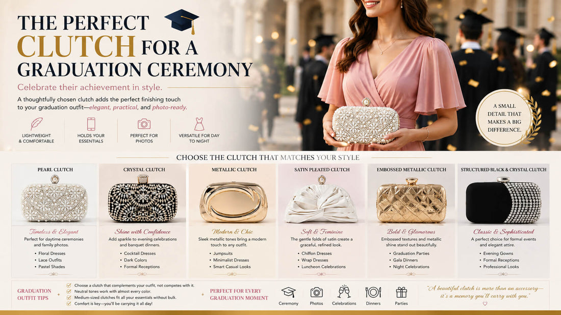 Best Clutch Bags for Graduation Ceremony Guests