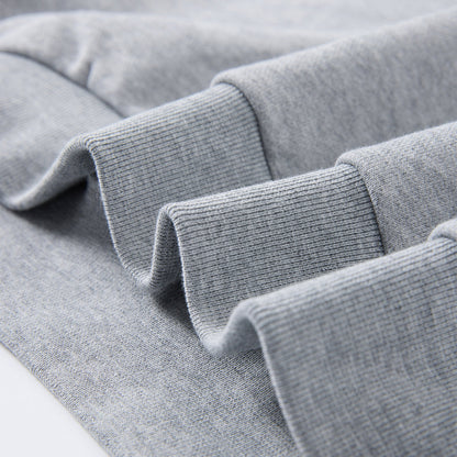 Sleeveless Boxy Fit Crewneck Sweatshirt Vest