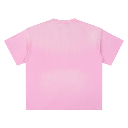 Distressed Premium Relaxed Fit Oversized T-Shirt 255gsm