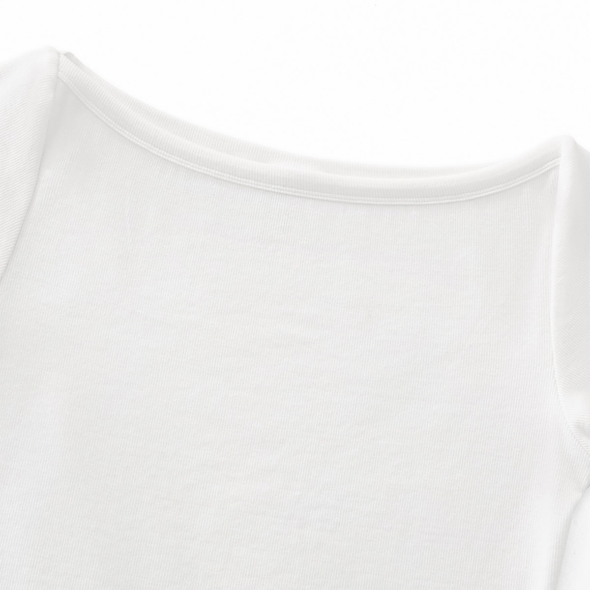 Solid Slim Fit Cropped Hot Girl Tee