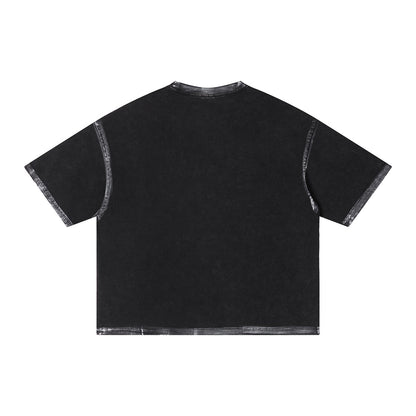 Retro Wasteland Painted Distressed T-Shirt