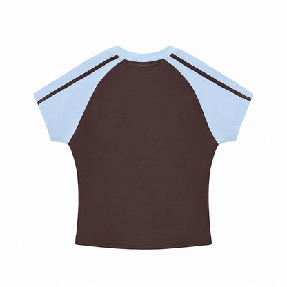 Women’s Color Block Raglan Tee