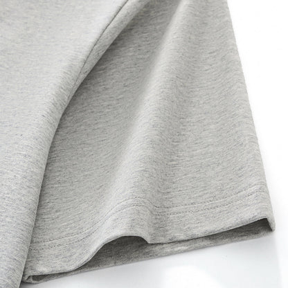 Minimalist Everyday Soft Knit Casual Tee