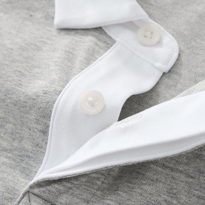 Minimalist Everyday Soft Knit Casual Tee