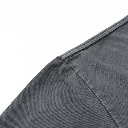 Rivet Detail Washed Boxy Fit T-Shirt