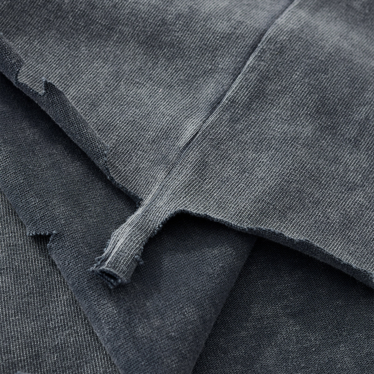 Distressed Oversized Raw Hem Tee