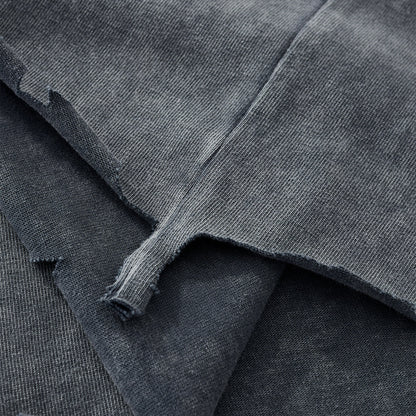 Distressed Oversized Raw Hem Tee