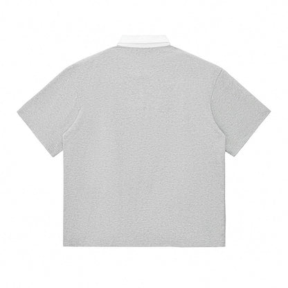 Minimalist Everyday Soft Knit Casual Tee