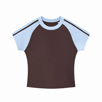 Women’s Color Block Raglan Tee