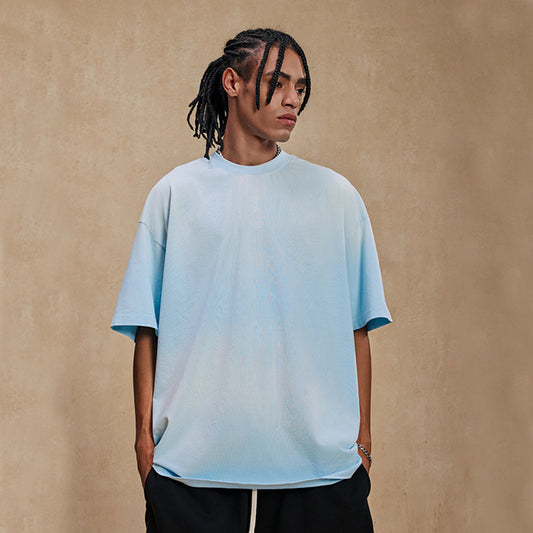 Distressed Premium Relaxed Fit Oversized T-Shirt 255gsm