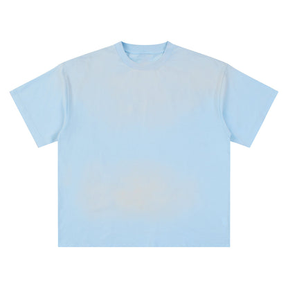 Distressed Premium Relaxed Fit Oversized T-Shirt 255gsm