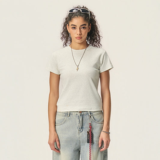 Minimalist Daily Wear Soft Casual Tee