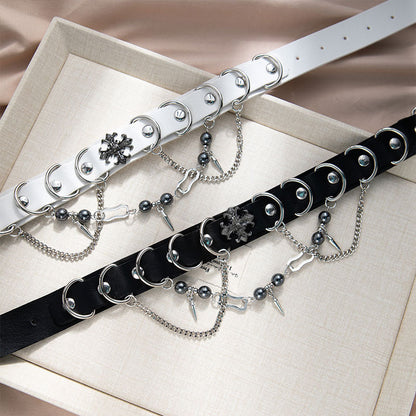 Gothic O-Ring Choker Necklace
