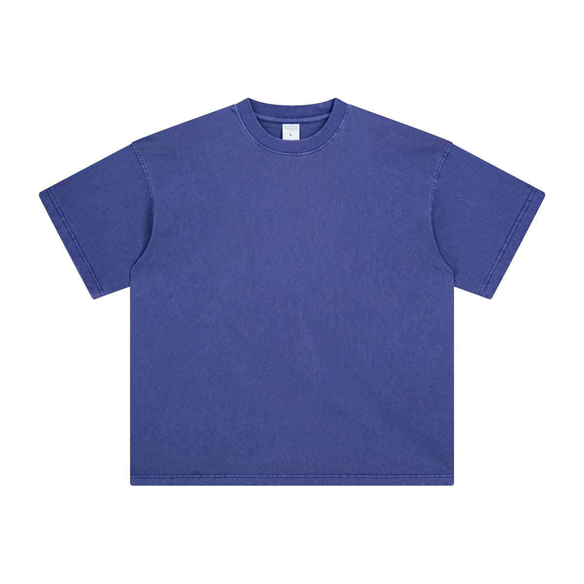 Raw street energy tee in relaxed fit with distressed edges