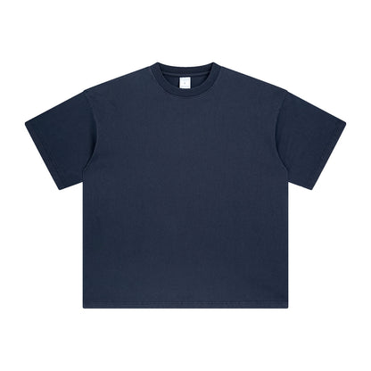 Loose fit vintage wash tee with authentic worn-in details