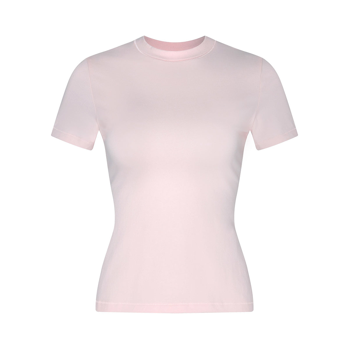 Structured Shoulder Slim Fit High-Stretch Short Sleeve
