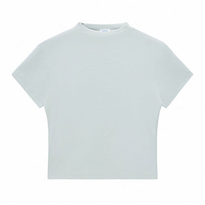 Minimal Textured Knit Fit T-Shirt