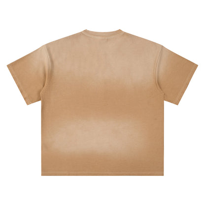 Distressed Premium Relaxed Fit Oversized T-Shirt 255gsm