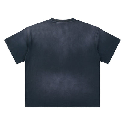 Distressed Premium Relaxed Fit Oversized T-Shirt 255gsm