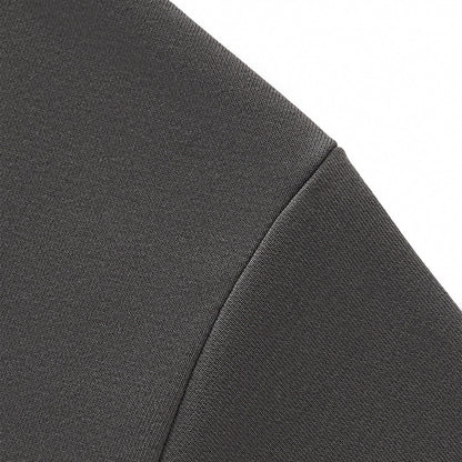 Boxy Cropped Raw Edge T-Shirt