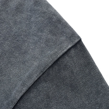 Distressed Oversized Raw Hem Tee