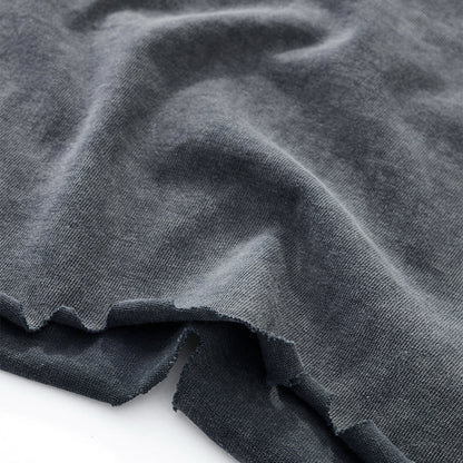 Distressed Oversized Raw Hem Tee