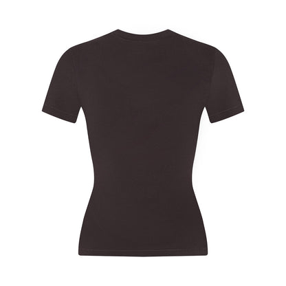 Structured Shoulder Slim Fit High-Stretch Short Sleeve