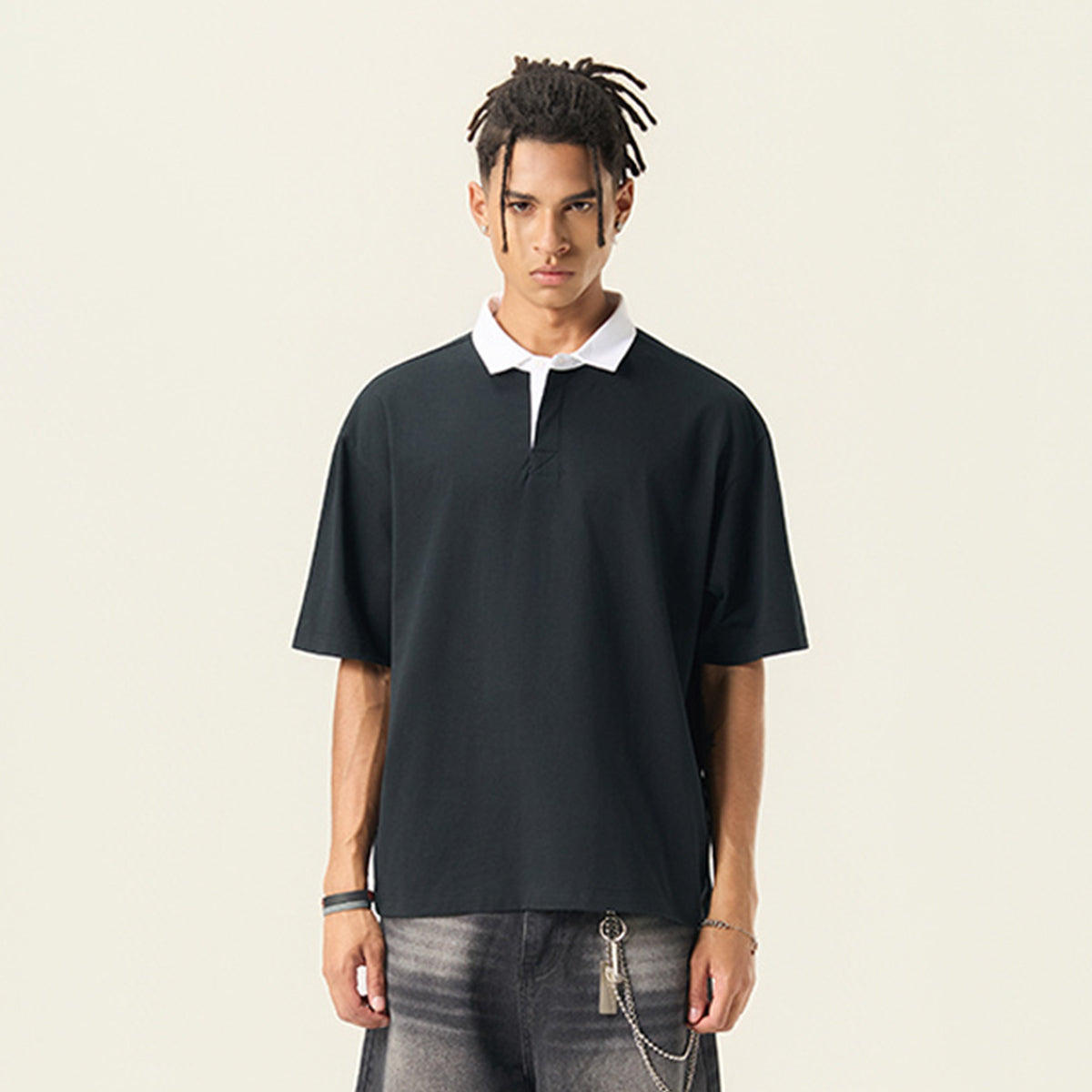 Minimalist Everyday Soft Knit Casual Tee