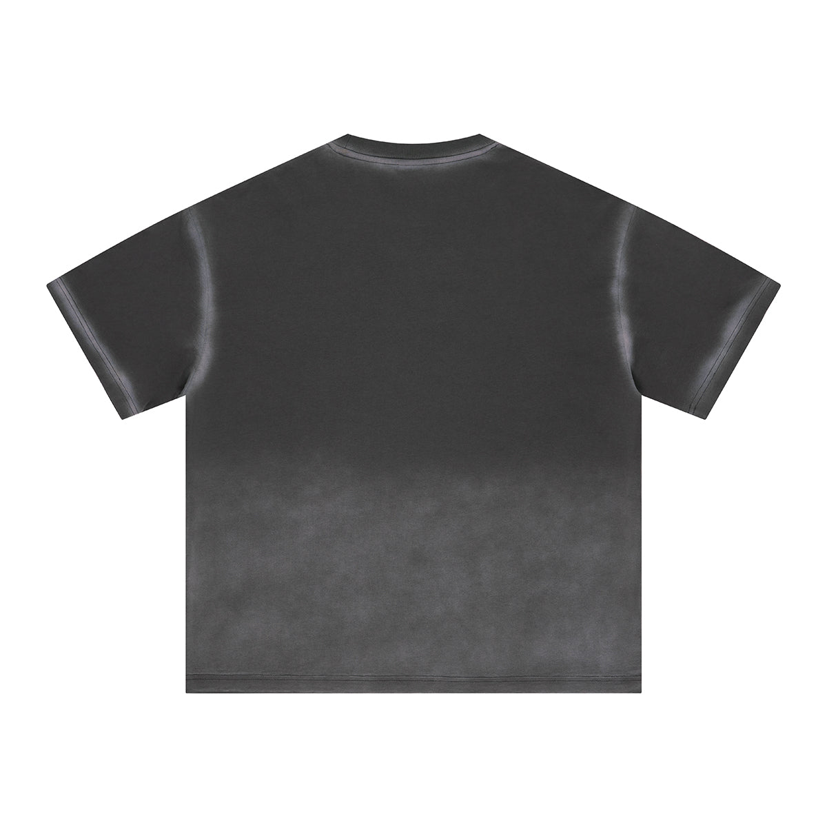 Bold Gradient Fade Oversized Design T-Shirt
