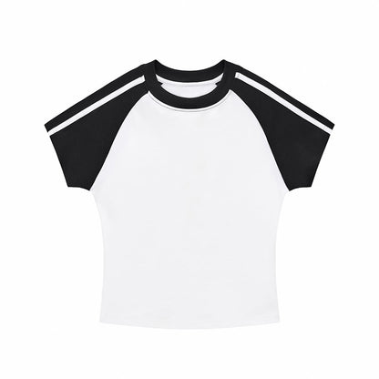 Women’s Color Block Raglan Tee