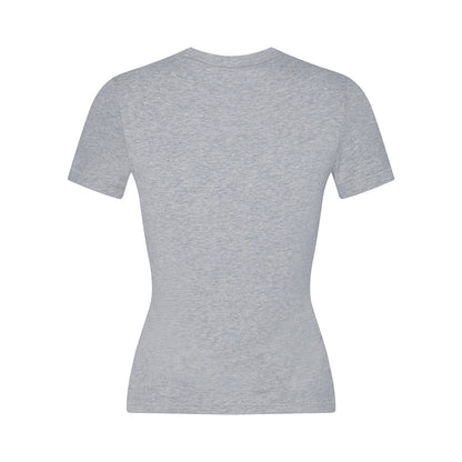 Structured Shoulder Slim Fit High-Stretch Short Sleeve