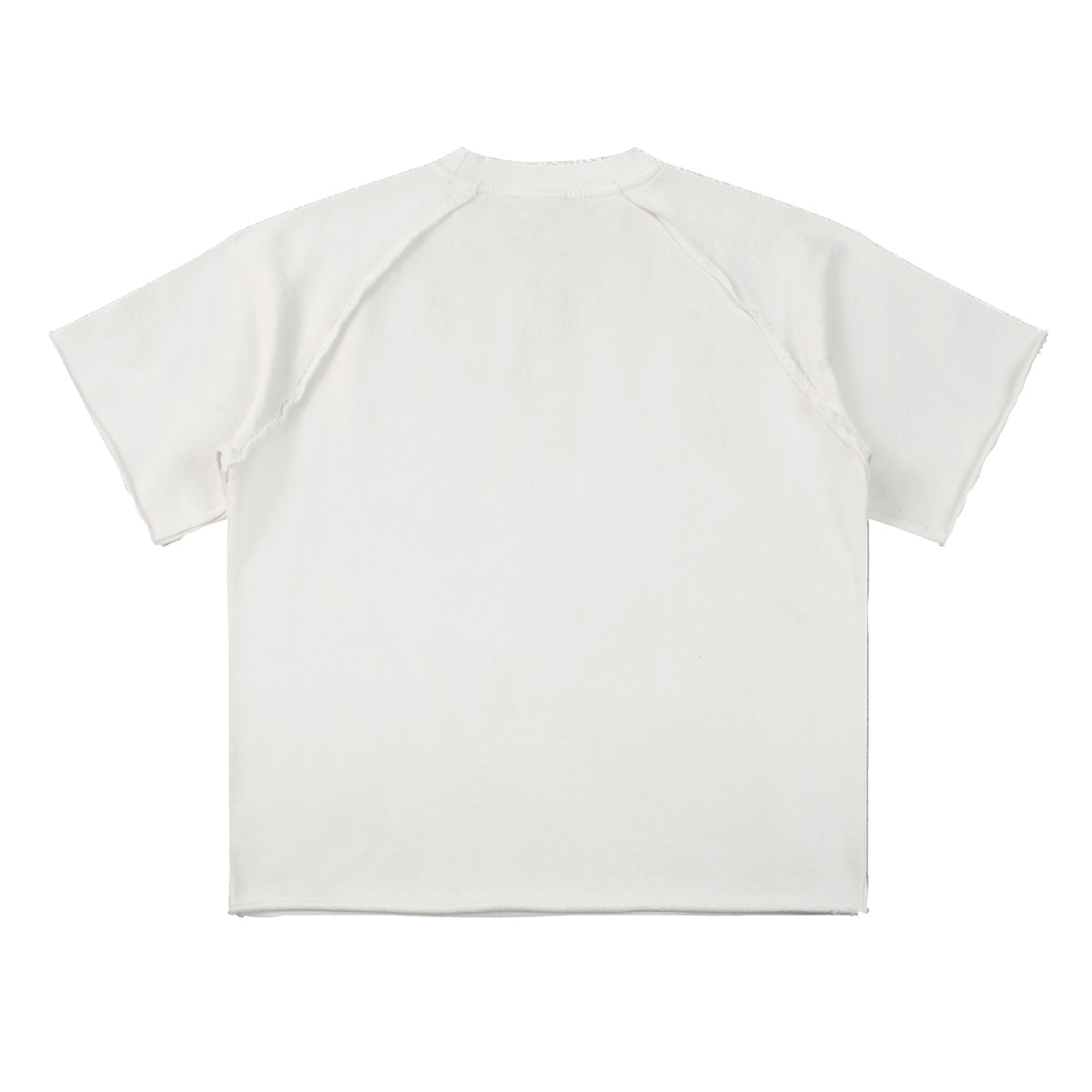 Heavy Washed Wax-Dyed High Street Raglan Tee 350gsm
