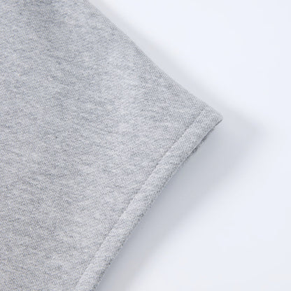 Sleeveless Boxy Fit Crewneck Sweatshirt Vest