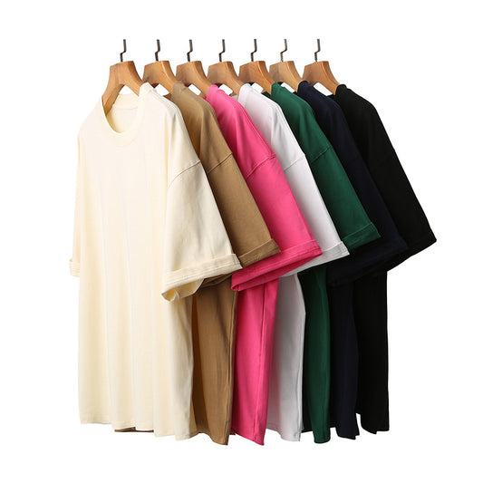 Solid Color Baggy Fit T-Shirt 230gsm