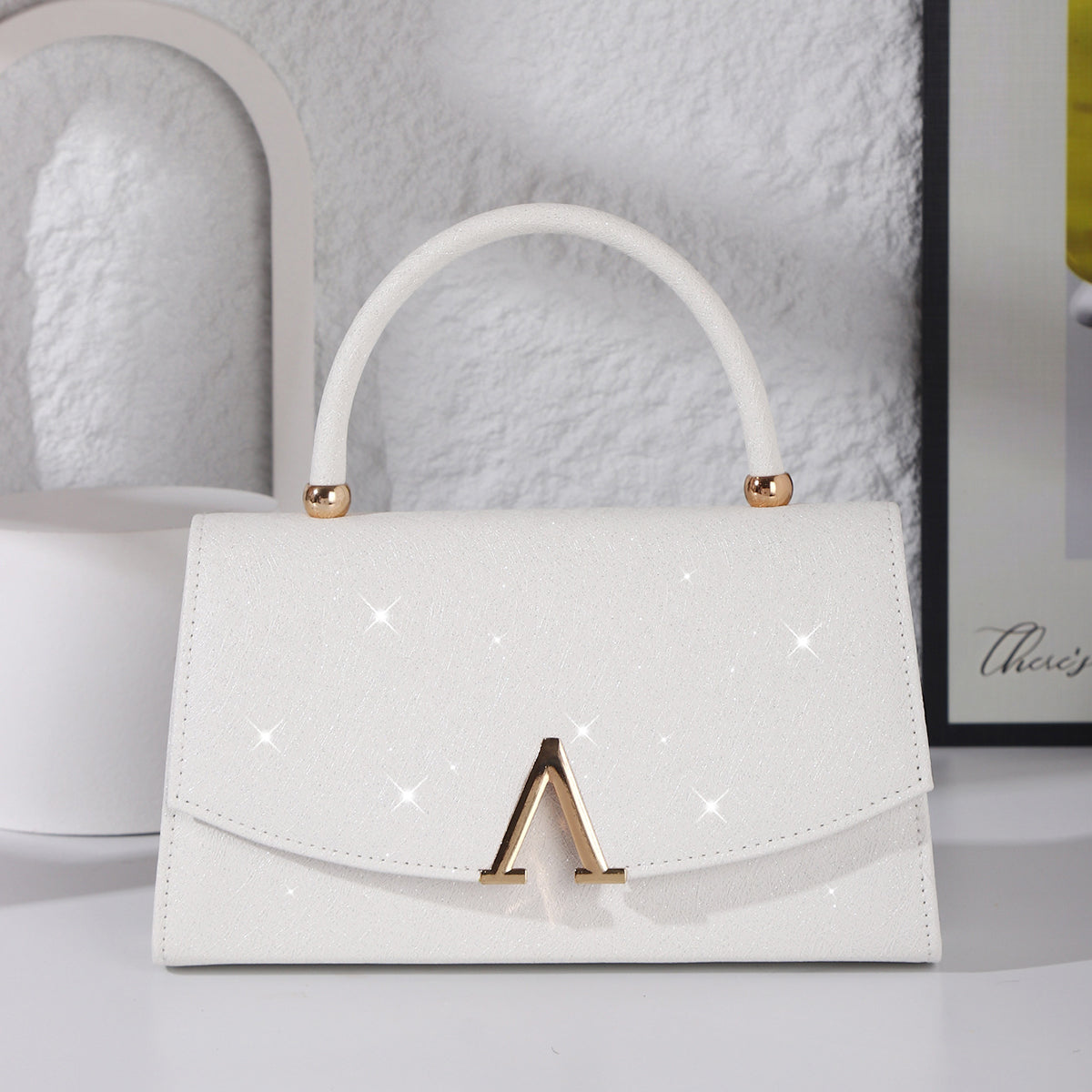 Women's formal glitter handbag for weddings