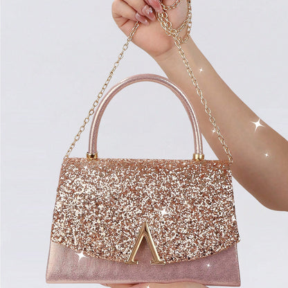 Fashion glitter handbag for gala events