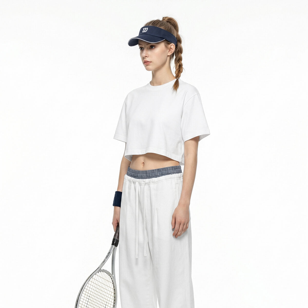 VIVDLY summer cotton tee
