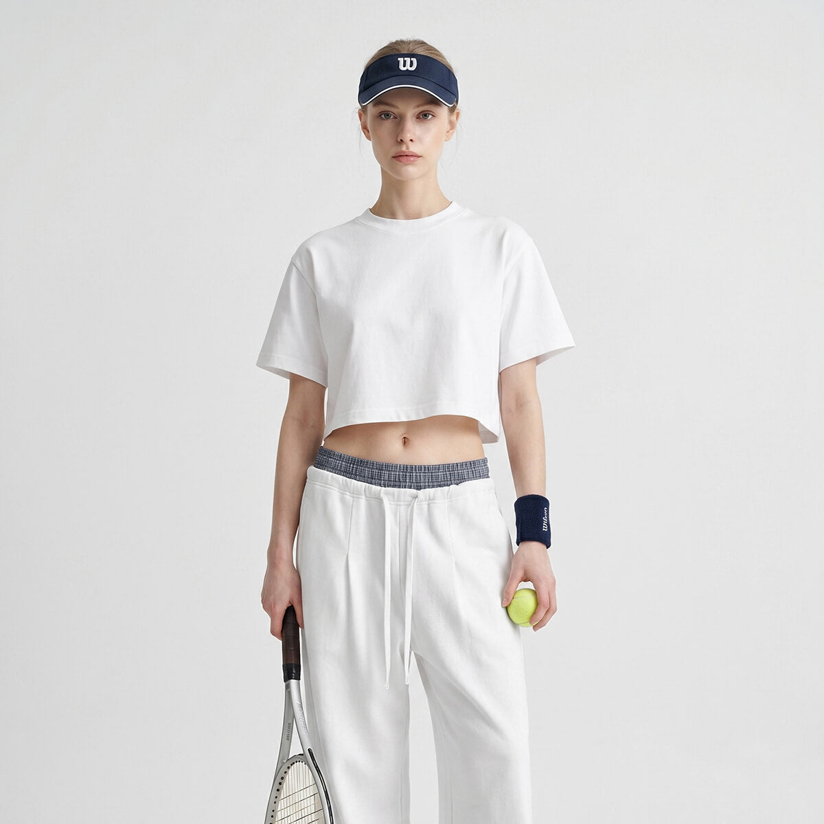 VIVDLY heavyweight crop top