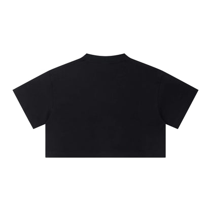 Women's Relaxed Fit Heavyweight Cotton Crop Top