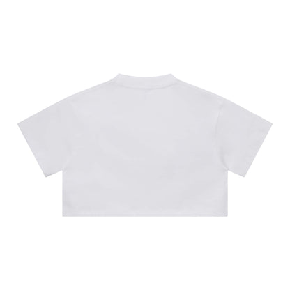 Women's Relaxed Fit Heavyweight Cotton Crop Top